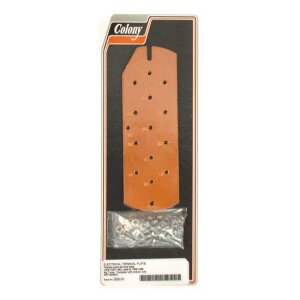 Colony, electrical terminal plate