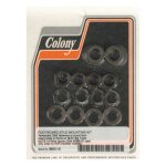 Colony, floorboard stud mount kit. Black