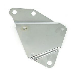 Tool box mounting bracket kit. Chrome