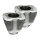 S&S, 3-5/8" big bore Evo cylinder set. Black
