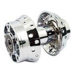 Front wheel hub, chrome