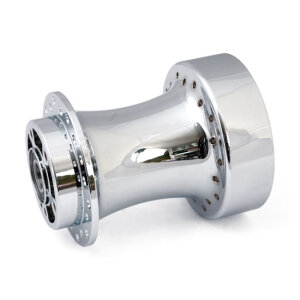 Rear wheel hub. Chrome