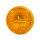 4-1/2" 35w 12v sealed beam unit. Fluted amber lens