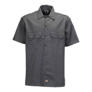 Dickies Short sleeve work shirt charcoal grey MALE US SIZE L