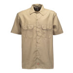 Dickies Short sleeve work shirt khaki MALE US SIZE S
