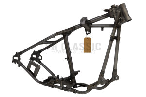 Late 1954er bis 1957er Panhead "Straightleg" Starrrahmen, Rake 30°, ersetzt OEM 47003-54A