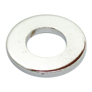 Chrome flat washer 1/2 inch | Lieferumfang: Nur ein Teil des abgebildeten Artikels.