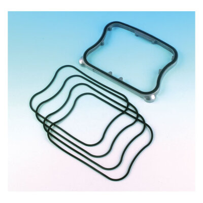 James, upper rocker cover gasket. Rubber | Lieferumfang: Nur ein Teil des abgebildeten Artikels.