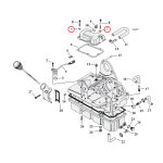 Chrome flat washer 9/16 inch | Lieferumfang: Nur ein Teil...