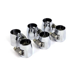 Econ-o-fit hose clamps. 5/16" to 3/8". Chrome |...