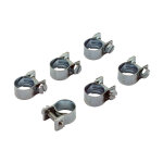 Aba hose clamps, 12mm for 1/4" hose. Zinc plated |...