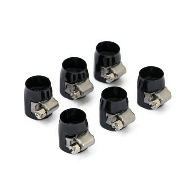 Econ-o-fit hose clamps. 5/16" to 3/8". Black | Lieferumfang: Nur ein Teil des abgebildeten Artikels.