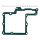 James, gasket transmission top cover. .020" paper | Lieferumfang: Nur ein Teil des abgebildeten Artikels.