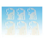 James, oil pump body to case gaskets. Mylar | Lieferumfang: Nur ein Teil des abgebildeten Artikels.