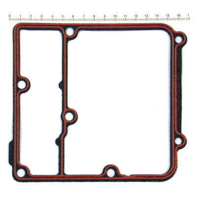 James, gasket transmission top cover. .031" paper/silicone | Lieferumfang: Nur ein Teil des abgebildeten Artikels.