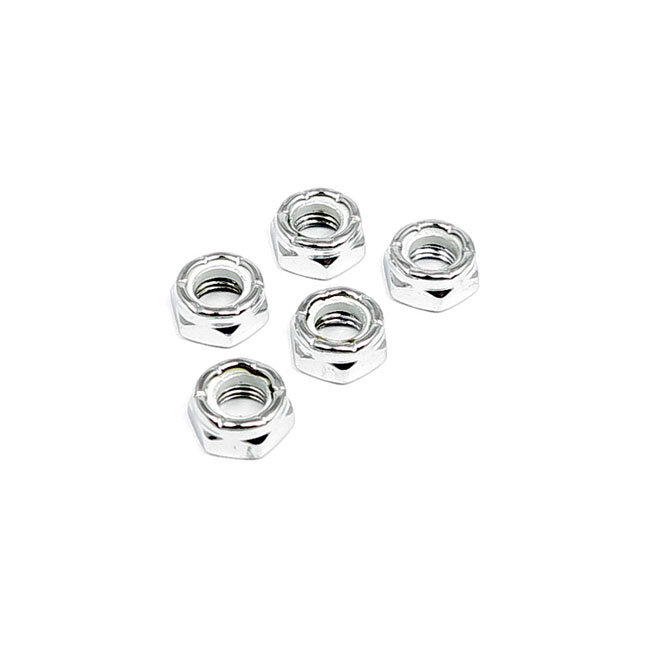 Jam lock nut chrome, 7/16-20 | Lieferumfang: Nur ein Teil des abgebildeten Artikels.