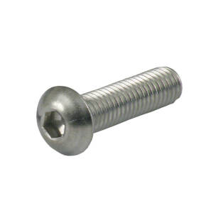 M8 x 12mm buttonhead bolt, stainless | Lieferumfang: Nur...