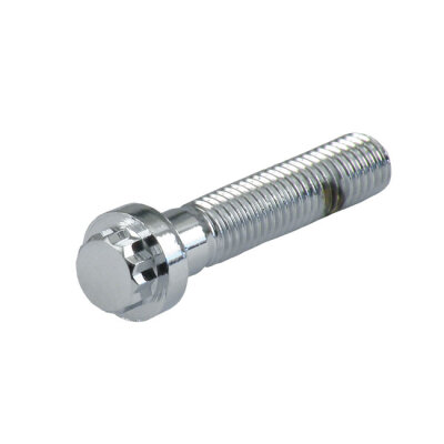 M8 x 75mm 12-point bolt, chrome | Lieferumfang: Nur ein Teil des abgebildeten Artikels.