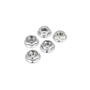 5/16-18 FLANGED LOCK NUT CHROME | Lieferumfang: Nur ein...