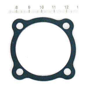 James, carb to air cleaner housing gasket. Linkert | Lieferumfang: Nur ein Teil des abgebildeten Artikels.