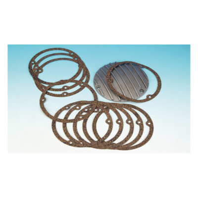 James, gasket derby cover. .030" cork | Lieferumfang: Nur ein Teil des abgebildeten Artikels.