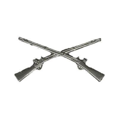 Biker pins Infrantry officer pin | Lieferumfang: Nur ein Teil des abgebildeten Artikels.