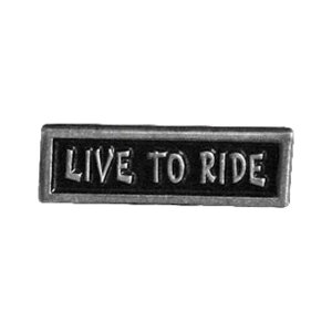 Live to rider biker pin | Lieferumfang: Nur ein Teil des...