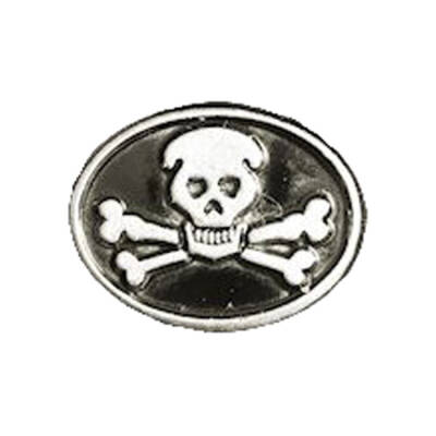 Skull biker pin | Lieferumfang: Nur ein Teil des abgebildeten Artikels.