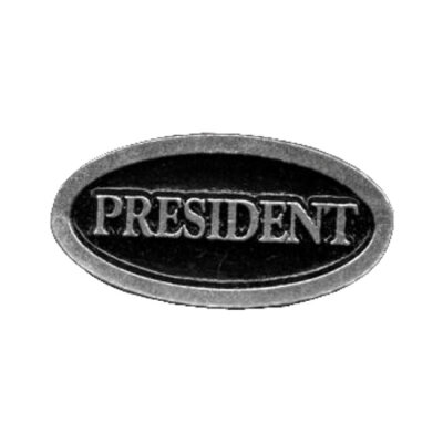 President title pin | Lieferumfang: Nur ein Teil des abgebildeten Artikels.