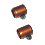 NAMZ, oil line hose clamps. 3/8" ID. Copper |...