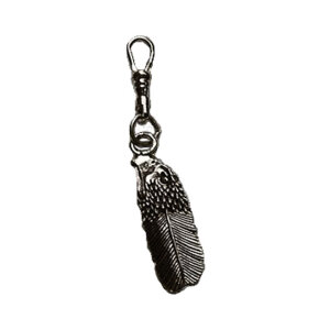 EAGLE HEAD FEATHER ZIPPER PULL | Lieferumfang: Nur ein...