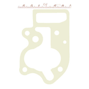 James, oil pump body to cover gasket. Mylar |...