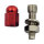 Trik Topz license plate mounts Alloy Twotone hex domed | Lieferumfang: Nur ein Teil des abgebildeten Artikels.