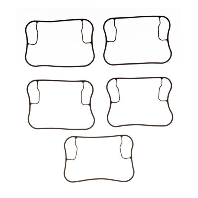 Cometic, upper rocker cover gasket. Rubber | Lieferumfang: Nur ein Teil des abgebildeten Artikels.