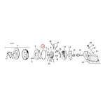 Cometic. gasket transmission shifter cover. Fiber |...