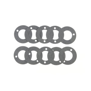 Cometic, gasket starter motor mount. Fiber | Lieferumfang: Nur ein Teil des abgebildeten Artikels.