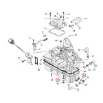 Cometic, o-ring drain/dipstick & oil pump plugs | Lieferumfang: Nur ein Teil des abgebildeten Artikels.