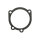 James, carb to air cleaner housing gasket. Keihin CV | Lieferumfang: Nur ein Teil des abgebildeten Artikels.