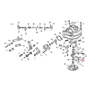 SPACER, SHIFTER PAWL | Lieferumfang: Nur ein Teil des...