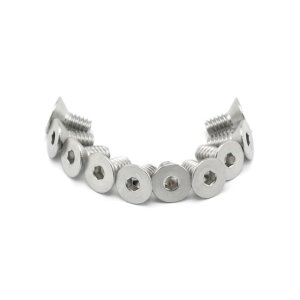 Colony flathead allen bolt 1/4-28 x 1", stainless...