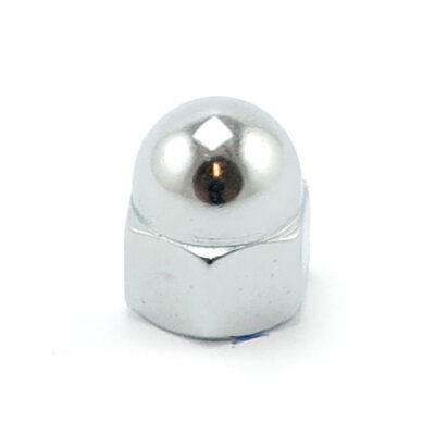 Colony, M12 x 1.25 acorn nuts, chrome. Low Crown | Lieferumfang: Nur ein Teil des abgebildeten Artikels.