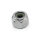Colony 10-32 nylon insert lock nuts chrome | Lieferumfang: Nur ein Teil des abgebildeten Artikels.