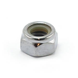 Colony M10 x 1.50 Nylon insert lock nuts. Chrome |...