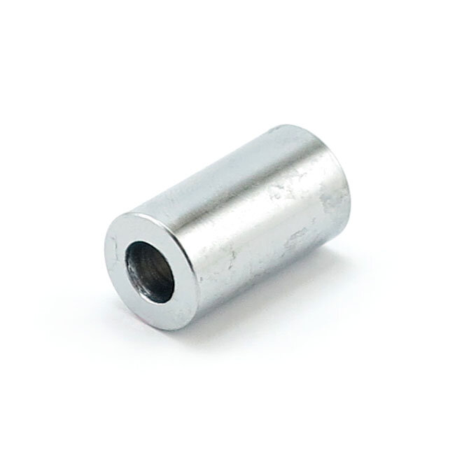 Colony 1/4 x 1/8 chrome spacers | Lieferumfang: Nur ein Teil des abgebildeten Artikels.