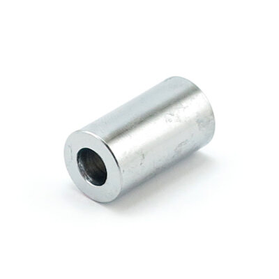 Colony 1/4 x 1/2 chrome spacers | Lieferumfang: Nur ein Teil des abgebildeten Artikels.