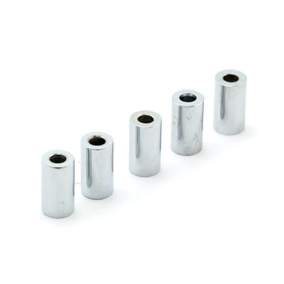Colony 1/4 x 1-1/8 chrome spacers | Lieferumfang: Nur ein Teil des abgebildeten Artikels.