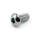 Colony 5/16-24 x 1-1/4 button head allen bolts chrome | Lieferumfang: Nur ein Teil des abgebildeten Artikels.