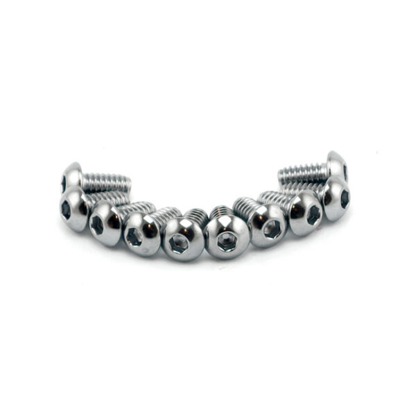 Colony 1/2-20 x 2-1/2 button head allen bolts chrome | Lieferumfang: Nur ein Teil des abgebildeten Artikels.