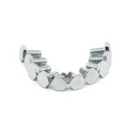 Colony 1/4-20 x 7/8 hex head bolts chrome | Lieferumfang:...