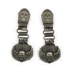 Ryder Front clips Bones/Skull | Lieferumfang: Nur ein...